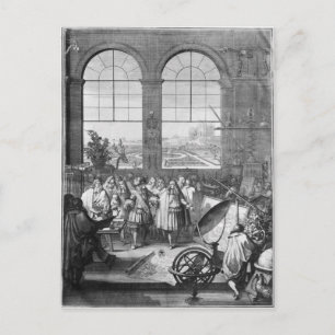 Carte Postale Louis XIV et son Entourage Visite