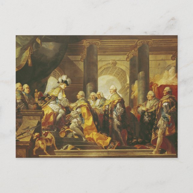 Carte Postale Louis XVI Roi de France (Devant)