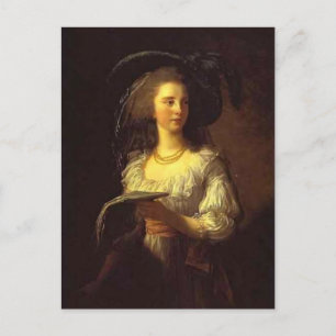 Carte Postale Louise Elisabeth Vigee - La duchesse de Polignac