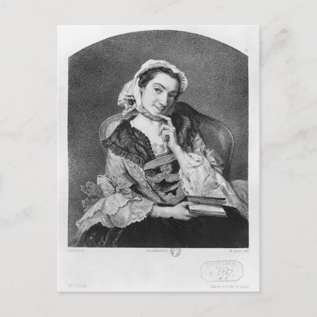Carte Postale Louise Tardieu d'Esclavelles (Devant)