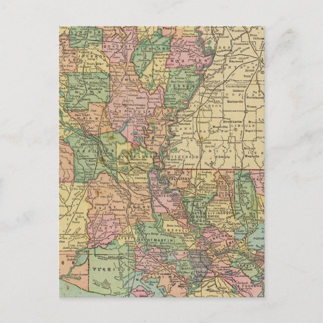 Carte Postale Louisiane 10 (Devant)