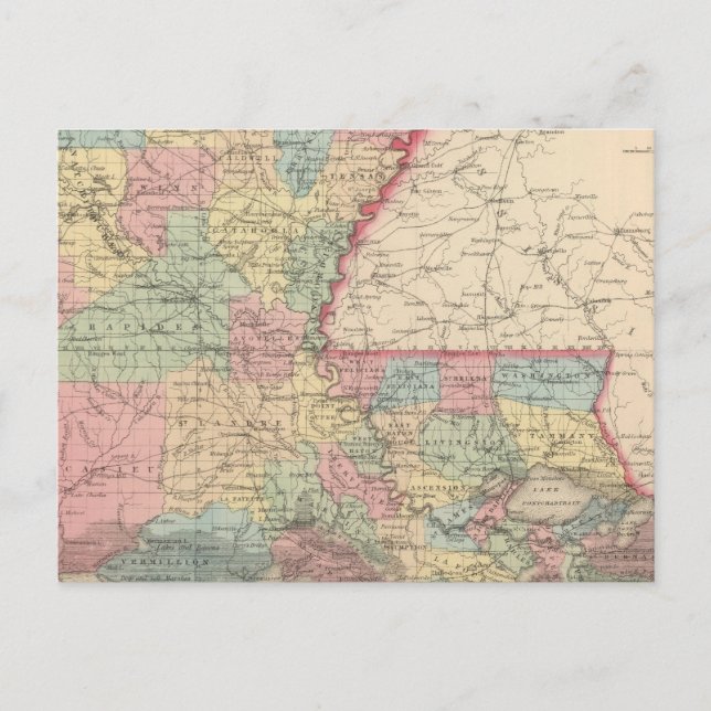 Carte Postale Louisiane 2 (Devant)