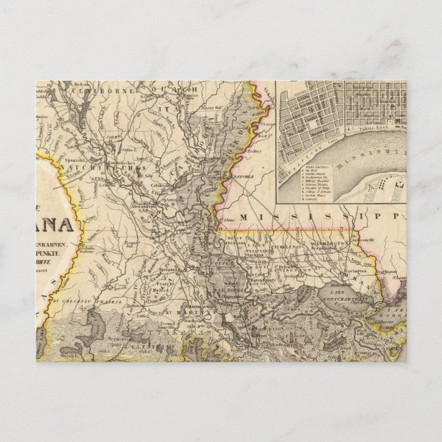 Carte Postale Louisiane 5 (Devant)