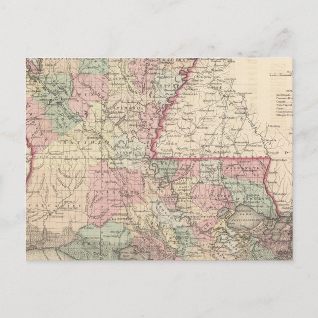 Carte Postale Louisiane 6 (Devant)