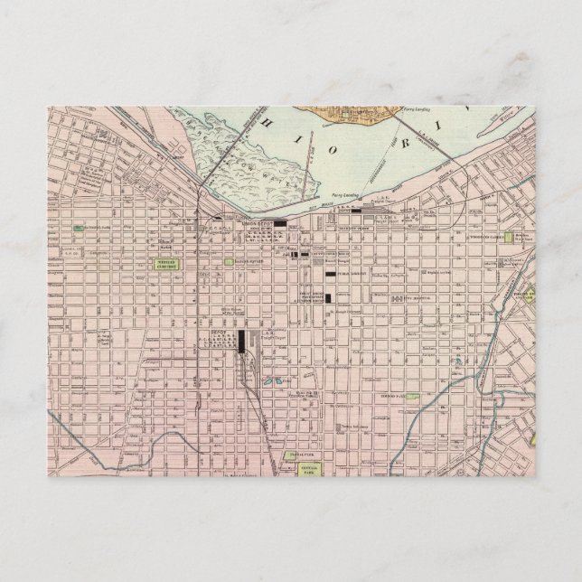 Carte Postale Louisville, Kentucky (Devant)