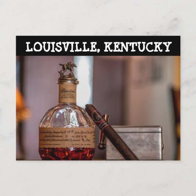 Carte postale LOUISVILLE KENTUCKY BOURBON (Devant)