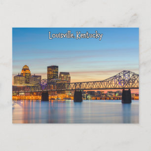 Carte postale Louisville Kentucky Bridge