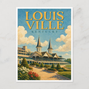 Carte Postale Louisville Kentucky Churchill Downs GeoSaga