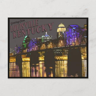 Carte Postale Louisville Kentucky Postcard
