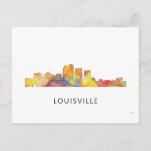 CARTE POSTALE LOUISVILLE, KENTUCKY SKYLINE WB1 -