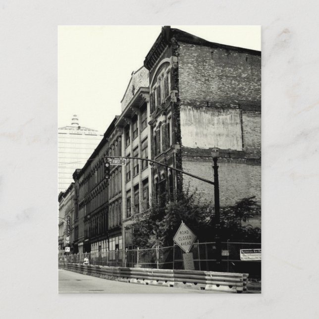 Carte Postale Louisville, KY B&W (Devant)