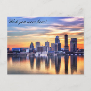 Carte postale Louisville Skyline