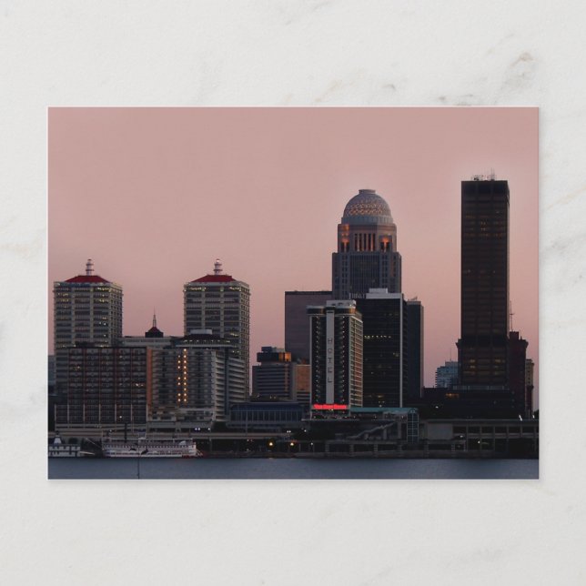 Carte postale Louisville Skyline (Devant)