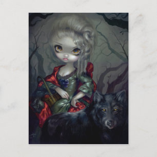 Carte postale "Loup-Garou : Le Petit Chaperon Roug