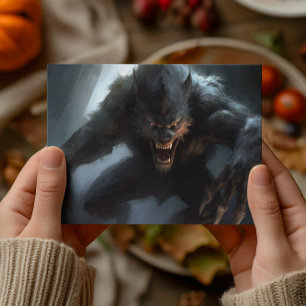 Carte Postale Loup-garou Lycan 