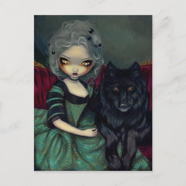 Carte Postale "Loup-Garou: Noir" Postcard (Devant)