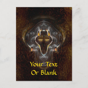 Carte Postale Loup solitaire