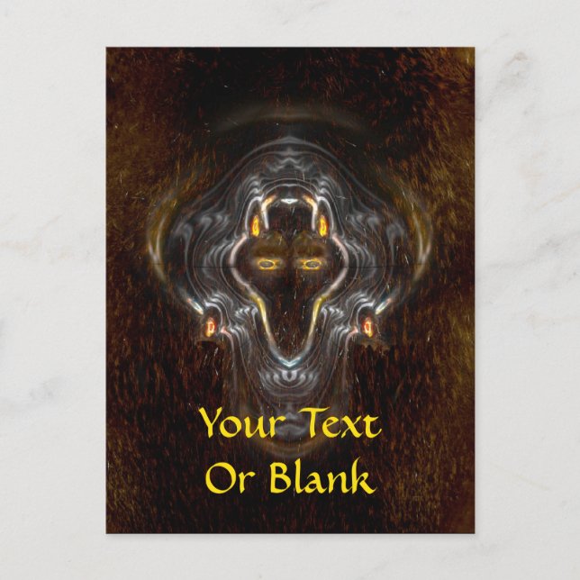 Carte Postale Loup solitaire (Devant)