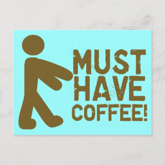Carte Postale Louveur de café