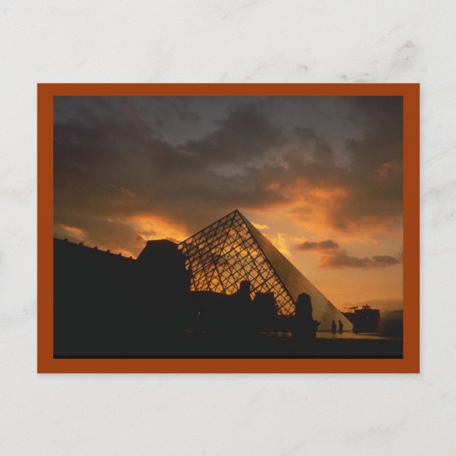Carte Postale Louvre Paris (Devant)