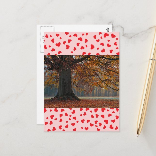 Carte postale Love (Devant/Arrière en situation)