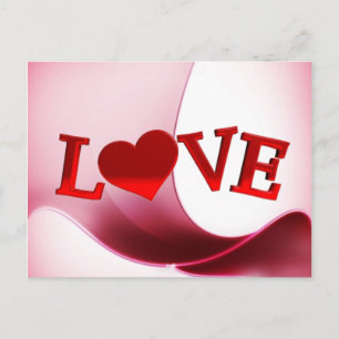 Carte postale Love