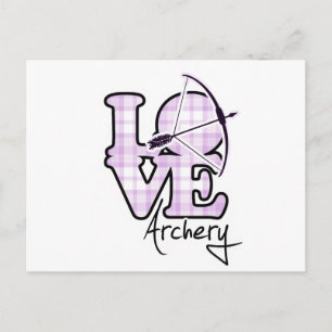 Carte Postale Love Archery