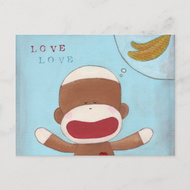 Carte postale Love & Bananas (Devant)