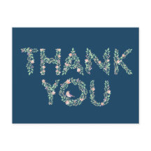 Love Birds & Letters Merci Navy