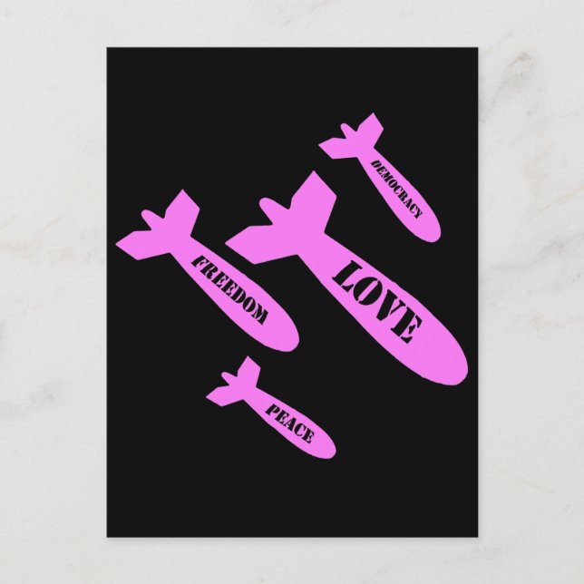 Carte Postale Love Bombs (Devant)