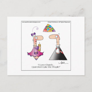 Carte postale LOVE CHURCH par April McCallum