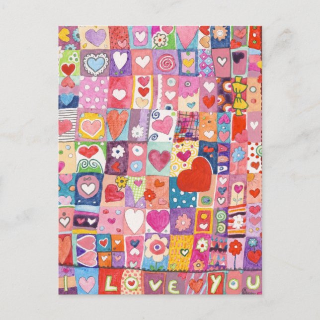 Carte postale Love Daze (Devant)