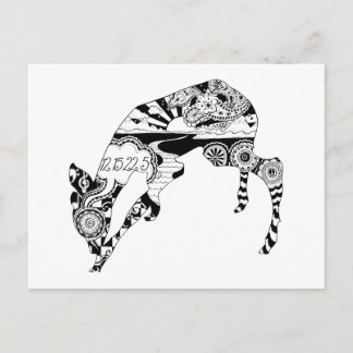 Carte postale Love Deer