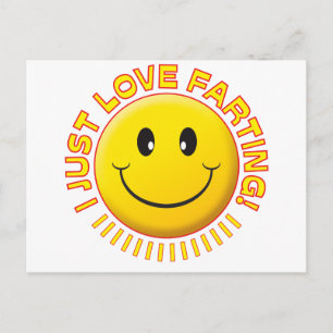 Carte Postale Love Farting
