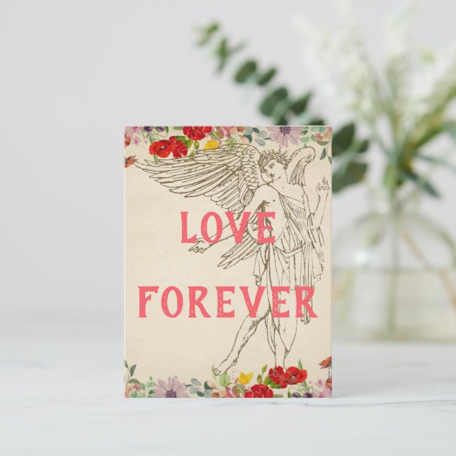 Carte postale Love Forever (Debout devant)