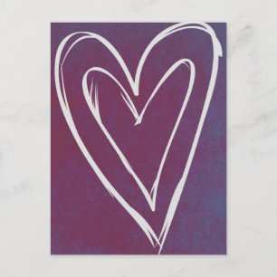 Carte postale Love Heart