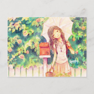 Carte Postale Love in Summer Postcard