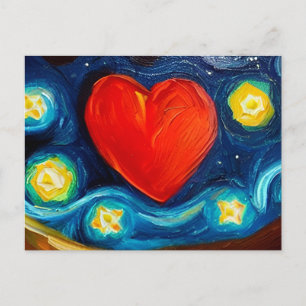 Carte Postale Love Is Love Postcard