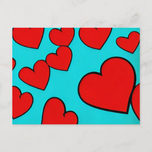 Carte Postale Love Is Love Postcard