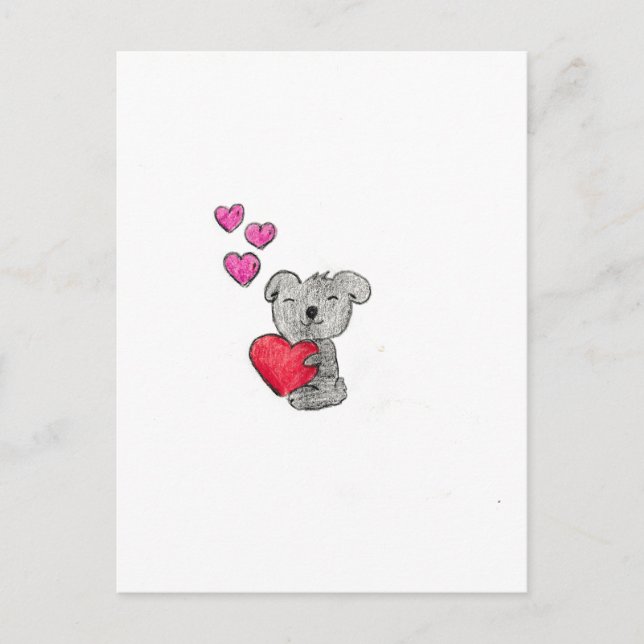 Carte Postale Love Koala Bear (Devant)