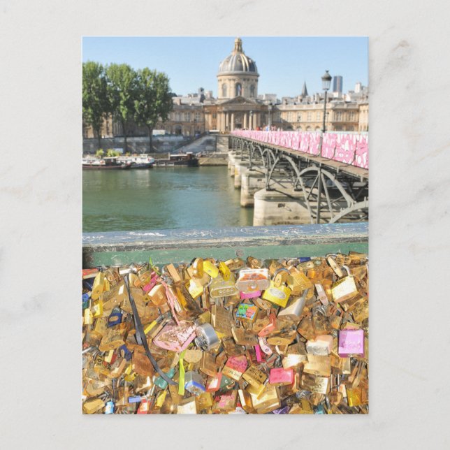 Carte Postale Love locks (Devant)