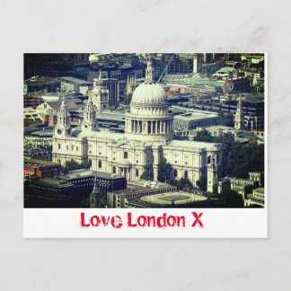 Carte Postale Love London X - Cathédrale St Paul