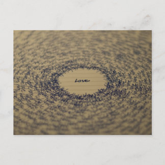 Carte Postale Love Note