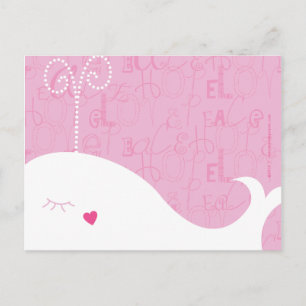 Carte postale Love Peace Hope Whale