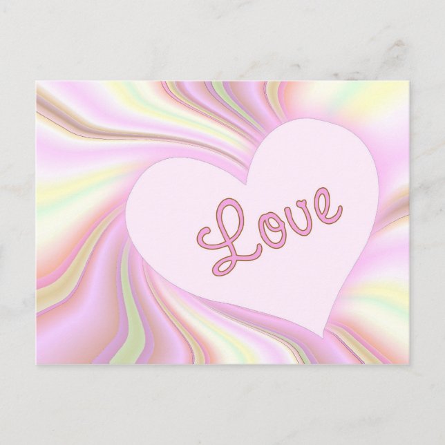 Carte Postale Love Post Card (Devant)