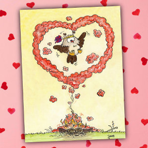 Carte postale Love Signal de Nicole Janes