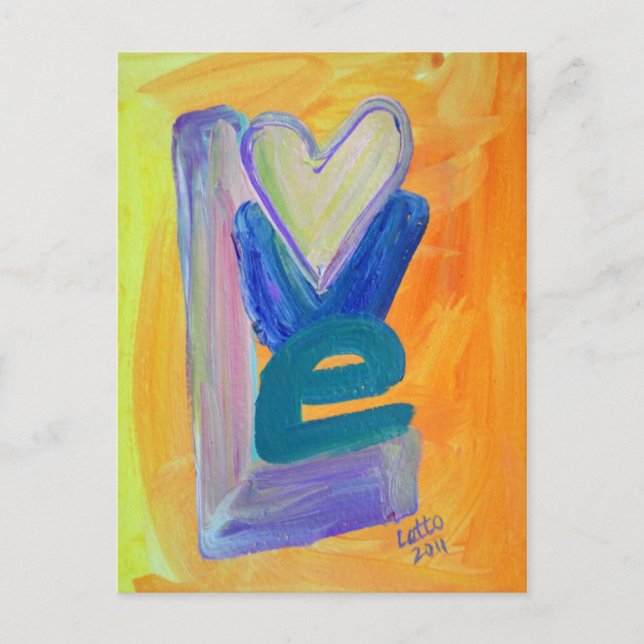 Carte postale Love Spring Stack (Devant)