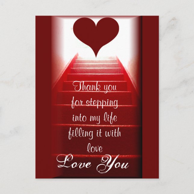 Carte Postale Love Stairs_ (Devant)