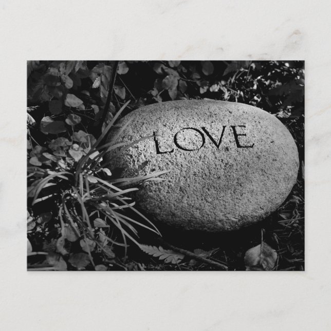 Carte Postale "Love" Stone (Devant)