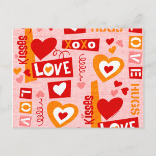 Carte postale Love Talk Valentine